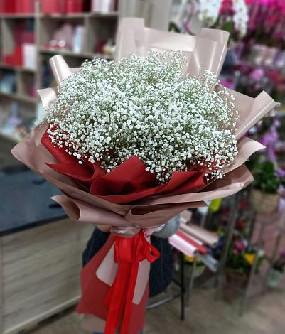 Букет цветов из: Гипсофила в Ершове